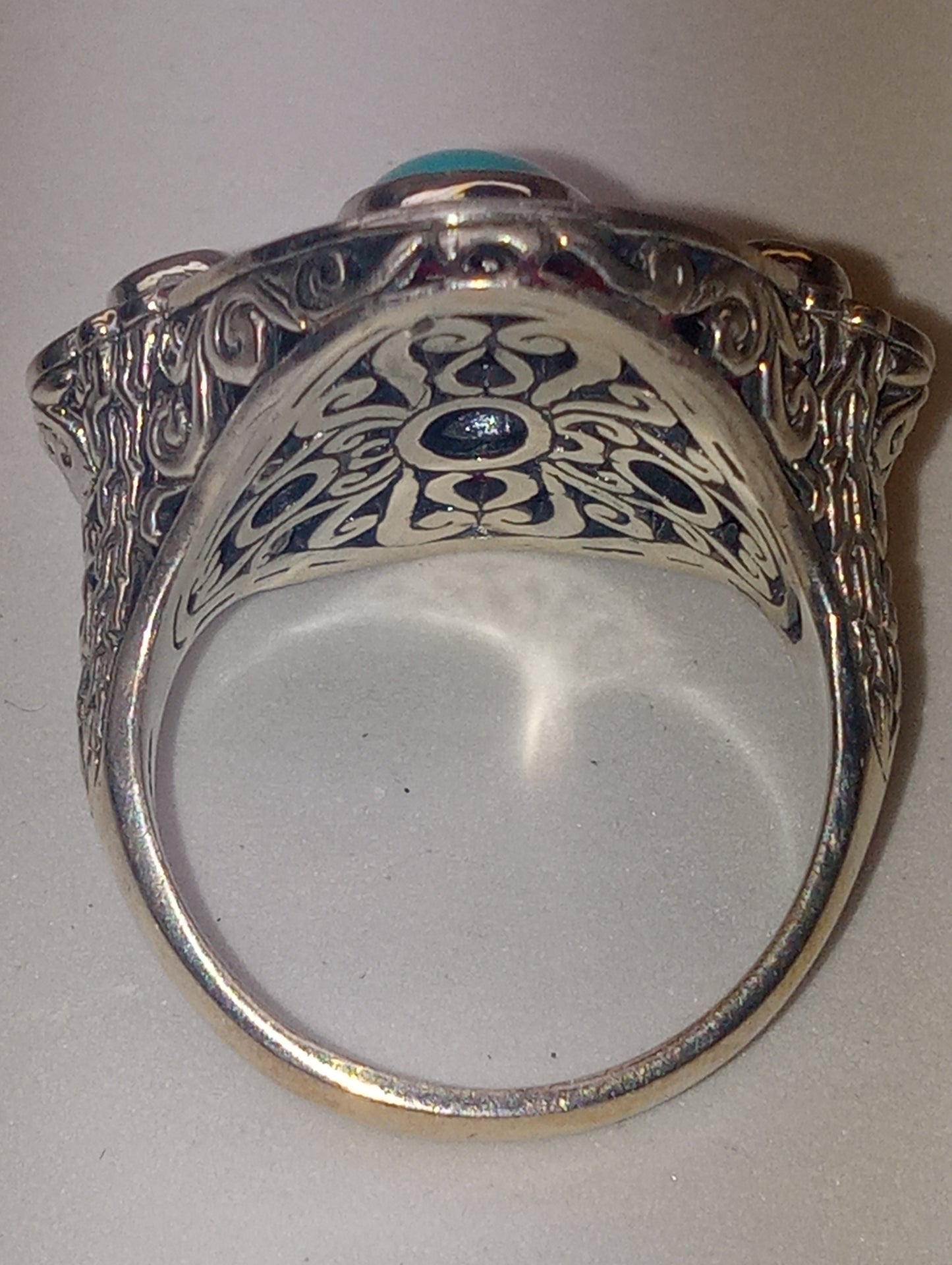 ring Bali Legacy Sleeping Beauty multi-gemstone  in sterling silver