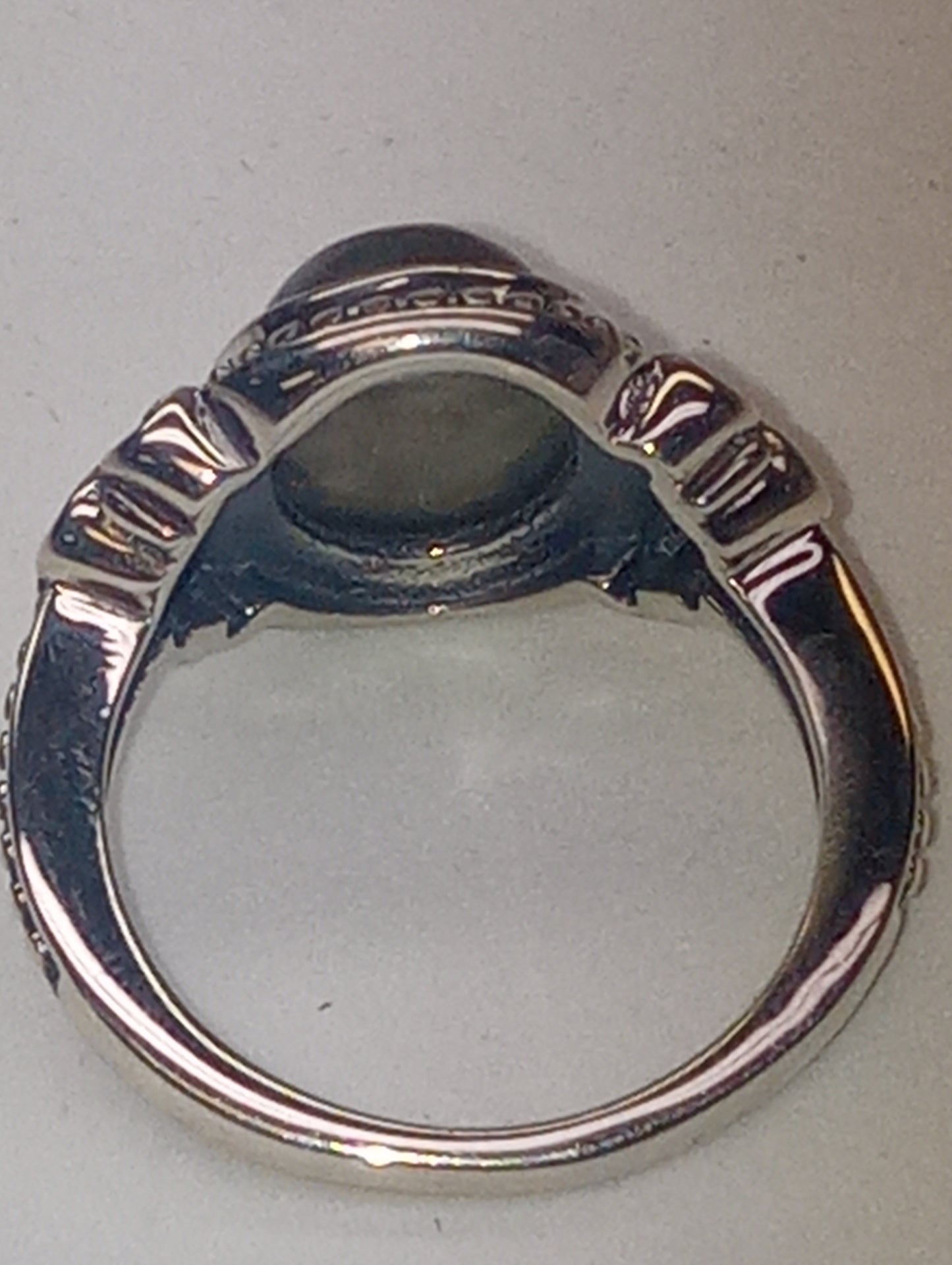 ring labradorite in sterling silver