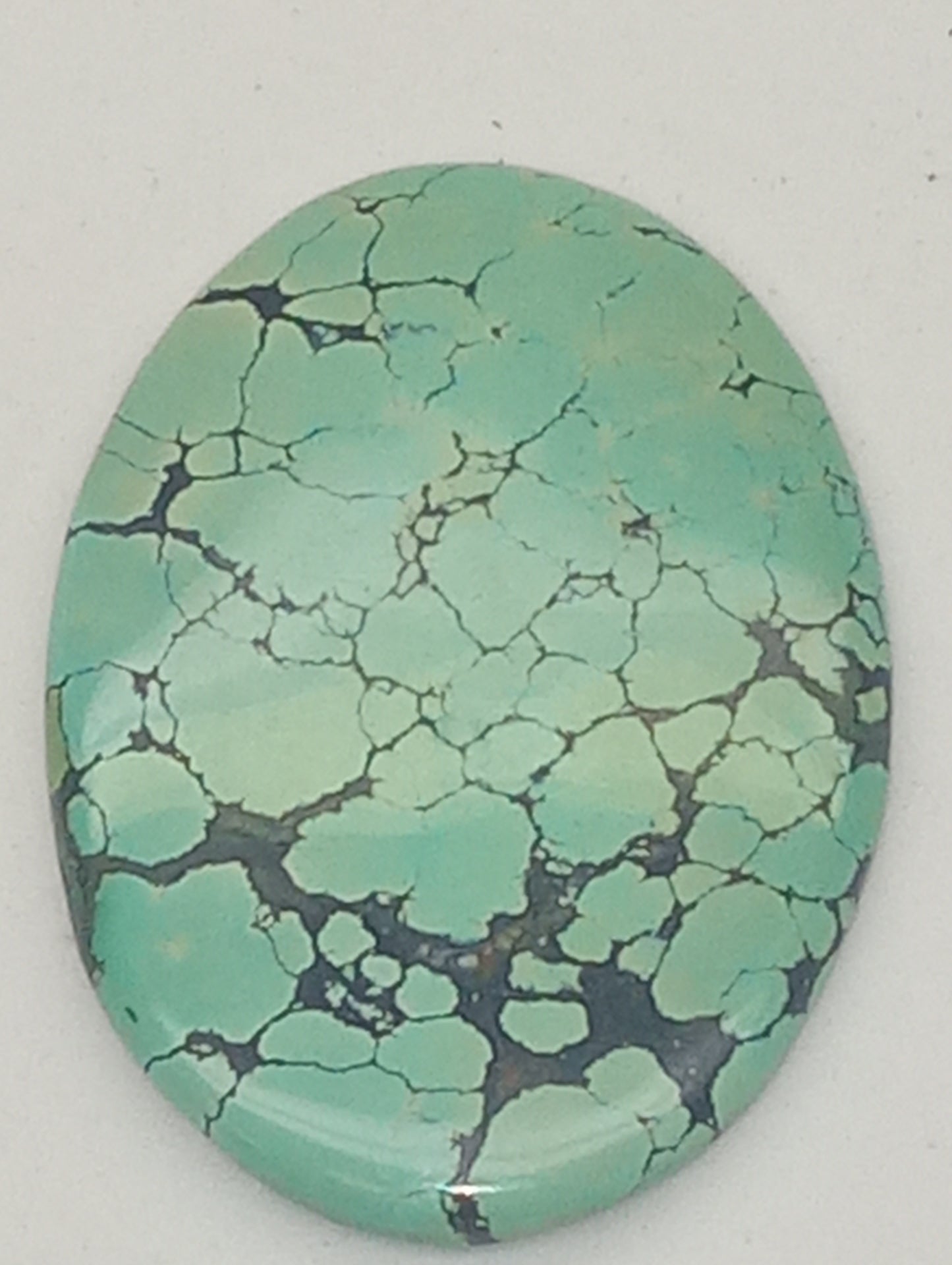 turquoise gemstone Chinese  58.80ct  47mmx34mm 0val