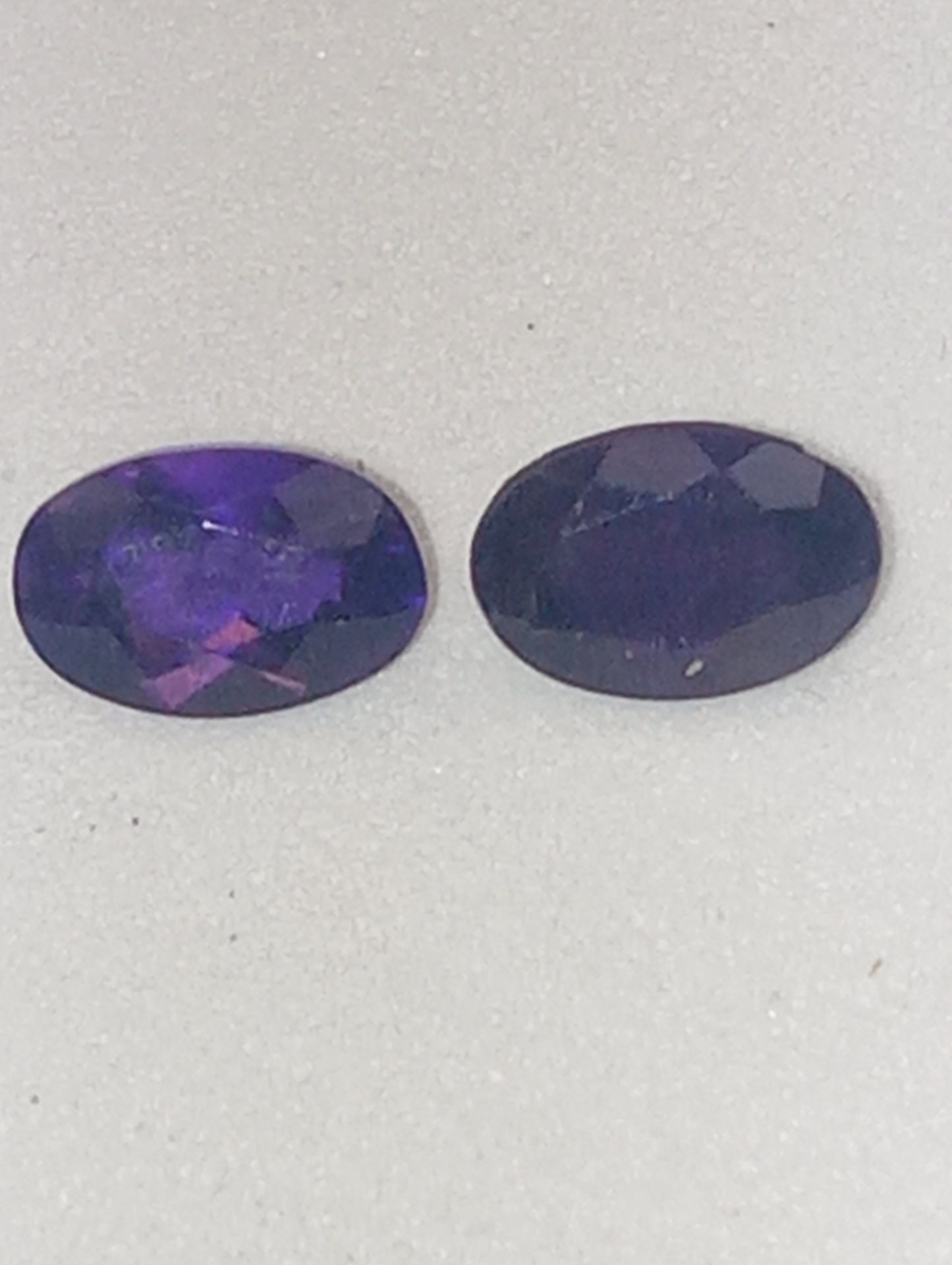 amethyst gemstones dark 6mmx4mm stones