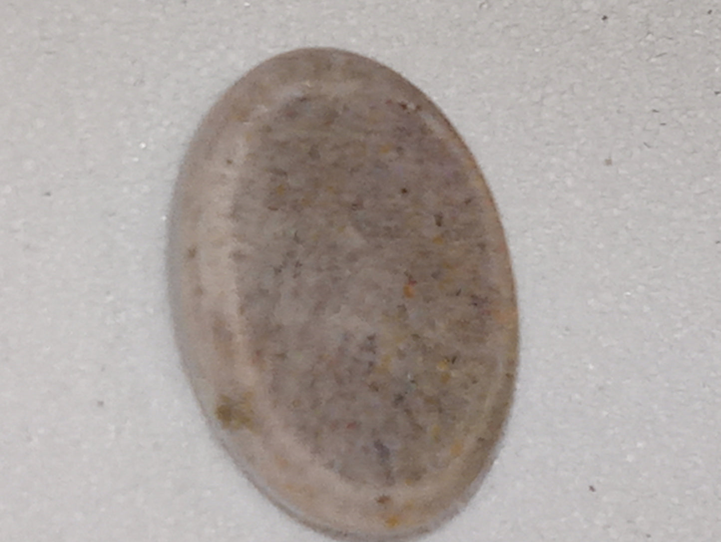 opal gemstone Mintabie gray based oval .95ct
