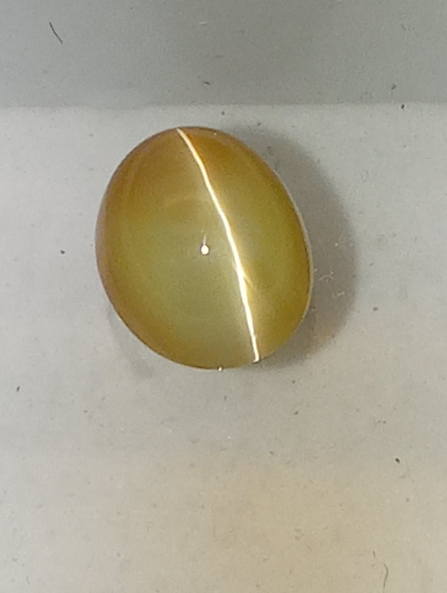 opal gemstone cats-eye oval