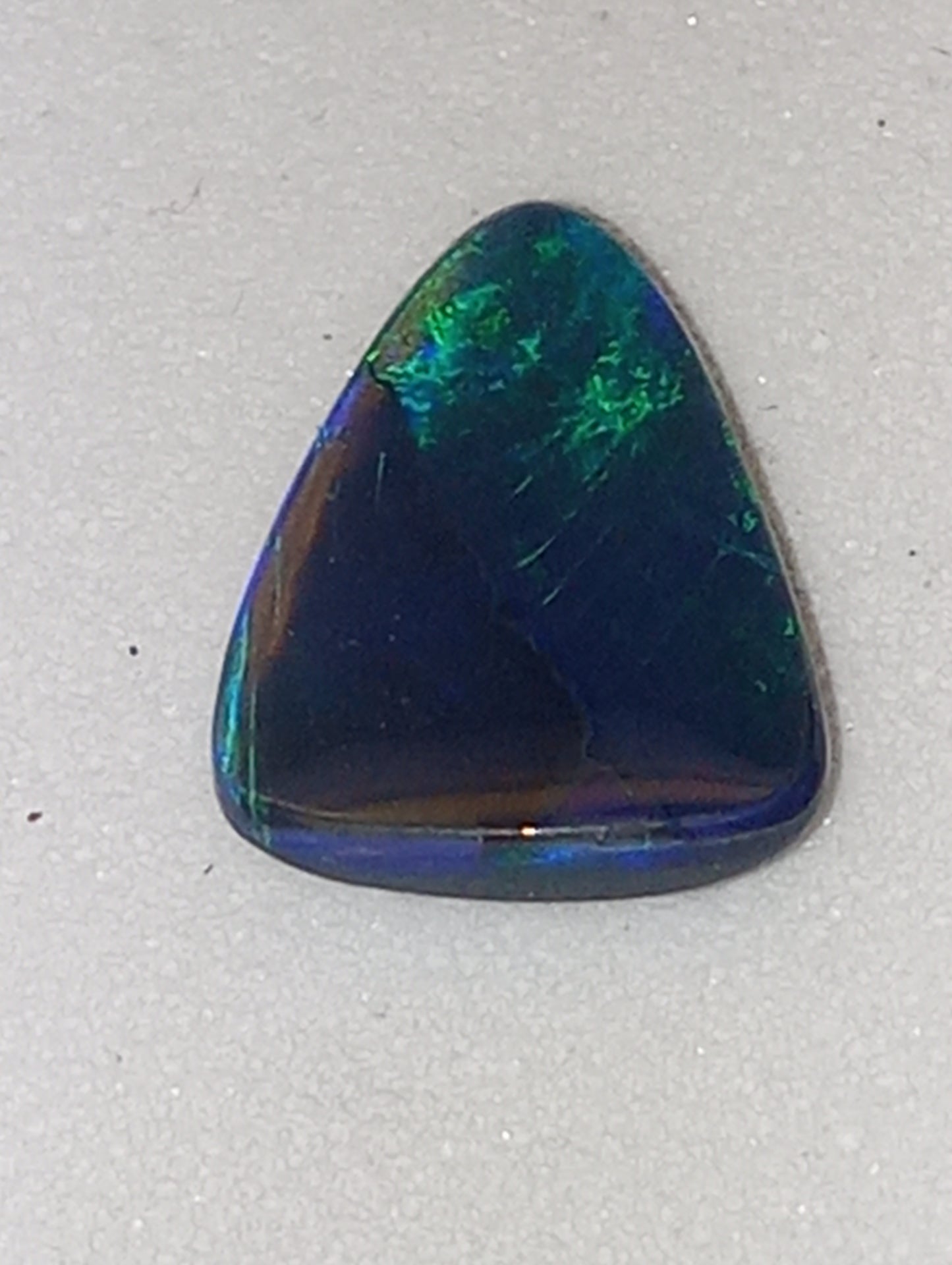 opal gemstone Lightning Ridge black .71ct