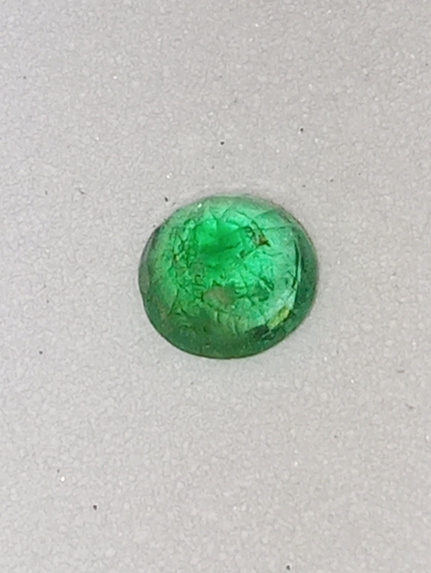 emerald gemstone African 4mm round cut