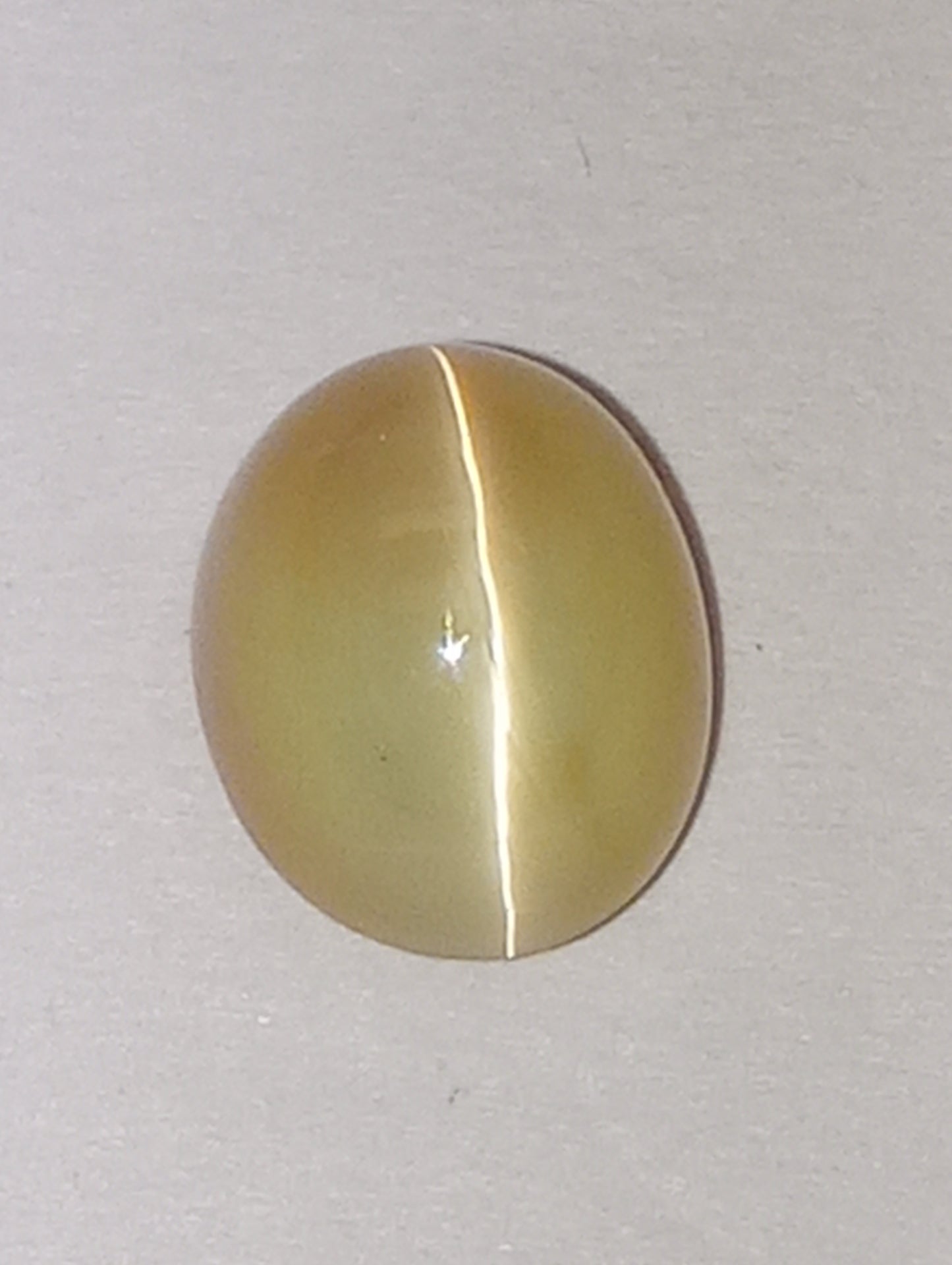 opal gemstone cats-eye oval