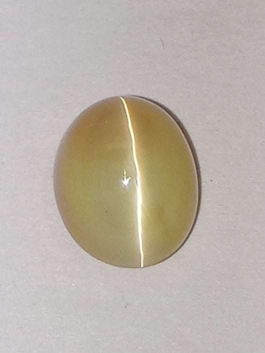 opal gemstone cats-eye oval