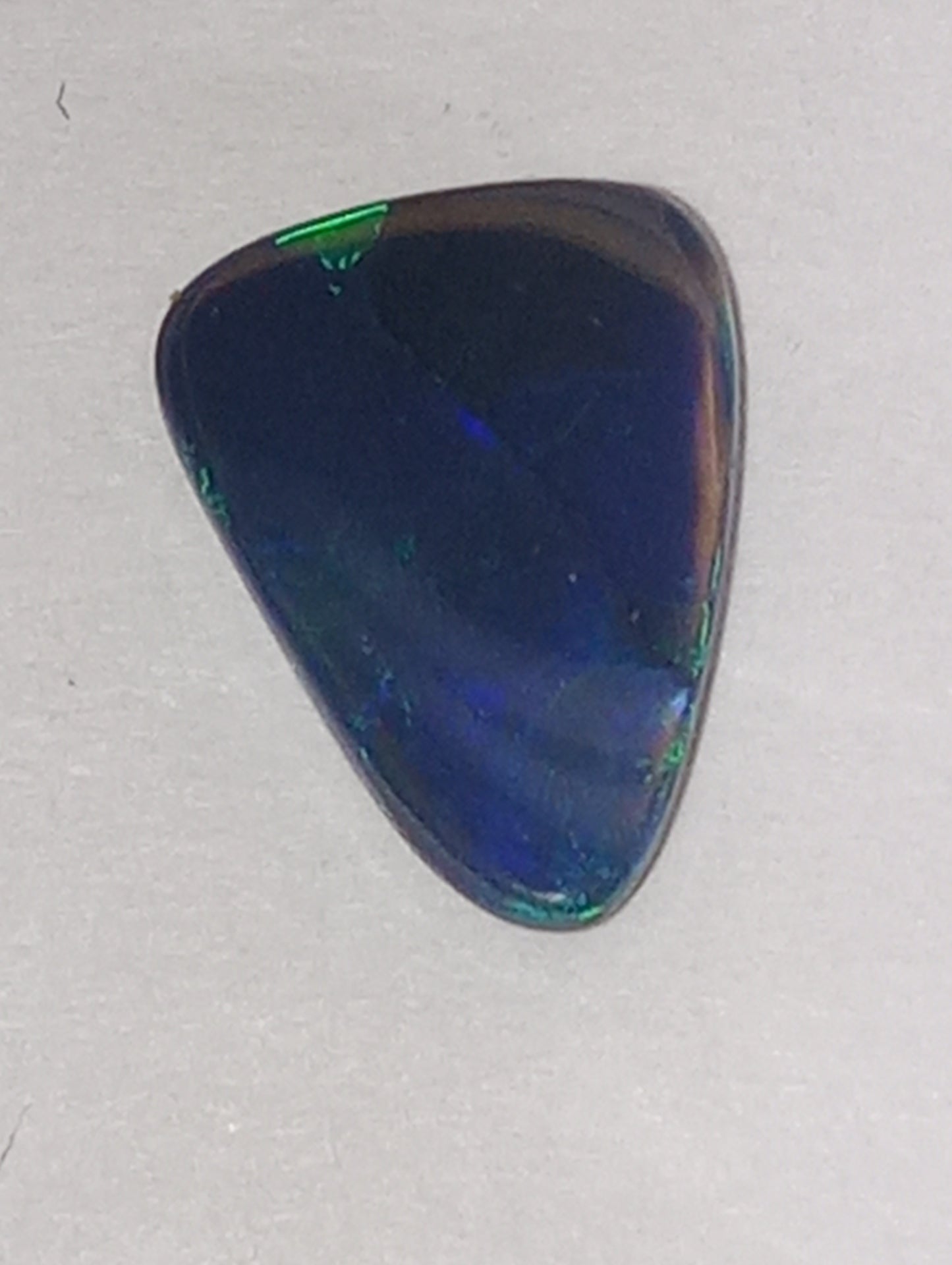 opal gemstone Lightning Ridge black .71ct