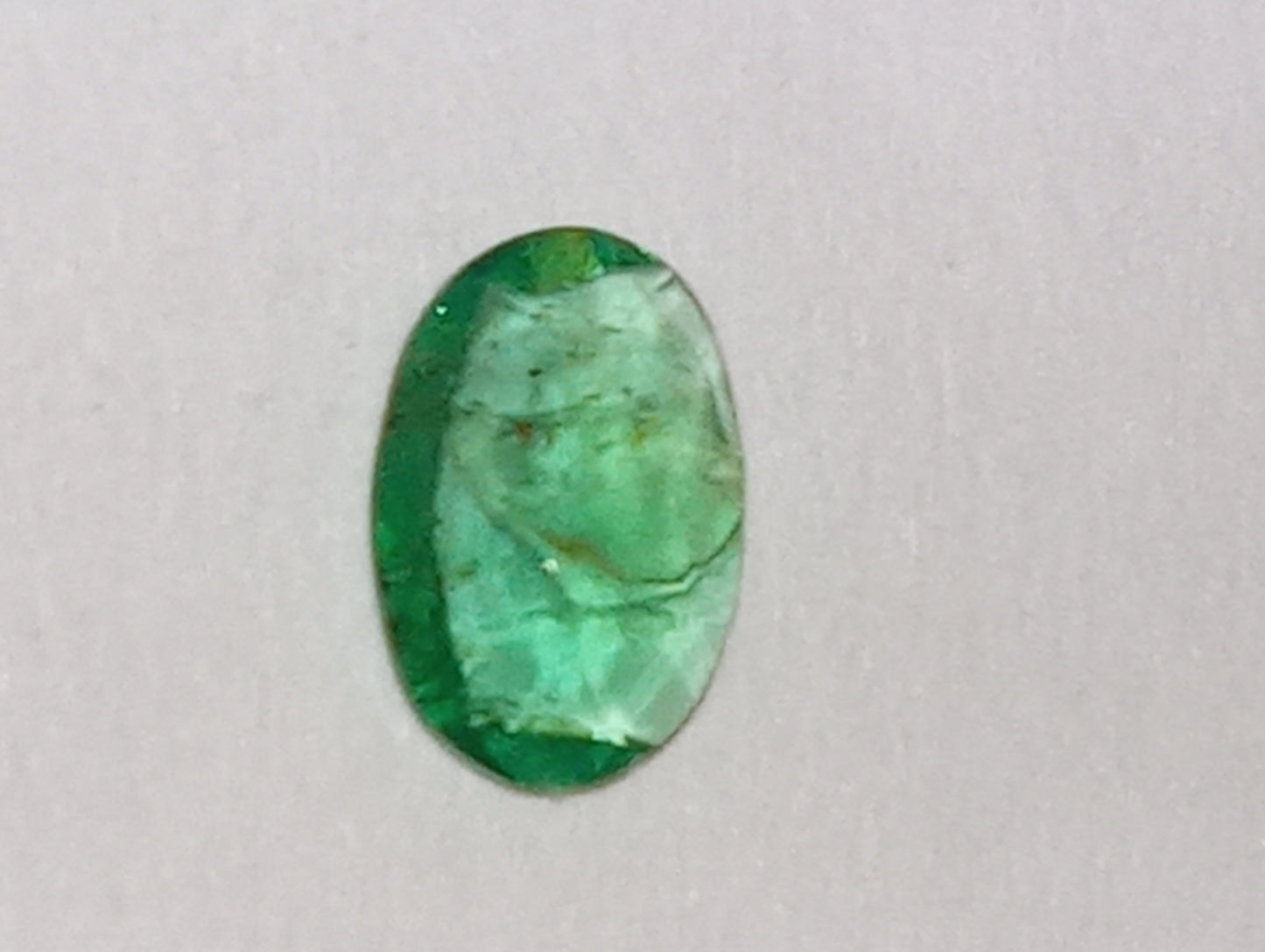 emerald gemstone African 5.8mmx4mm oval