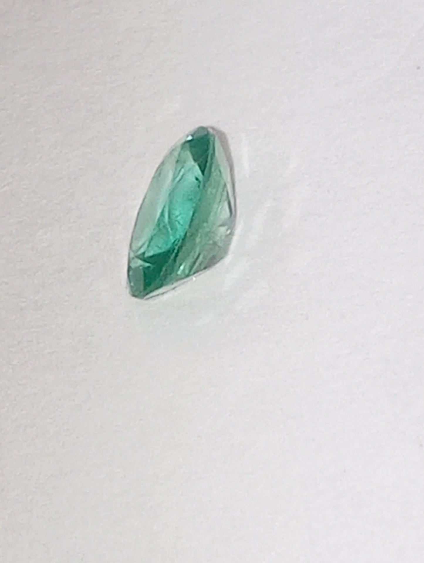 emerald gemstone African 5mmx4mm oval .29ct