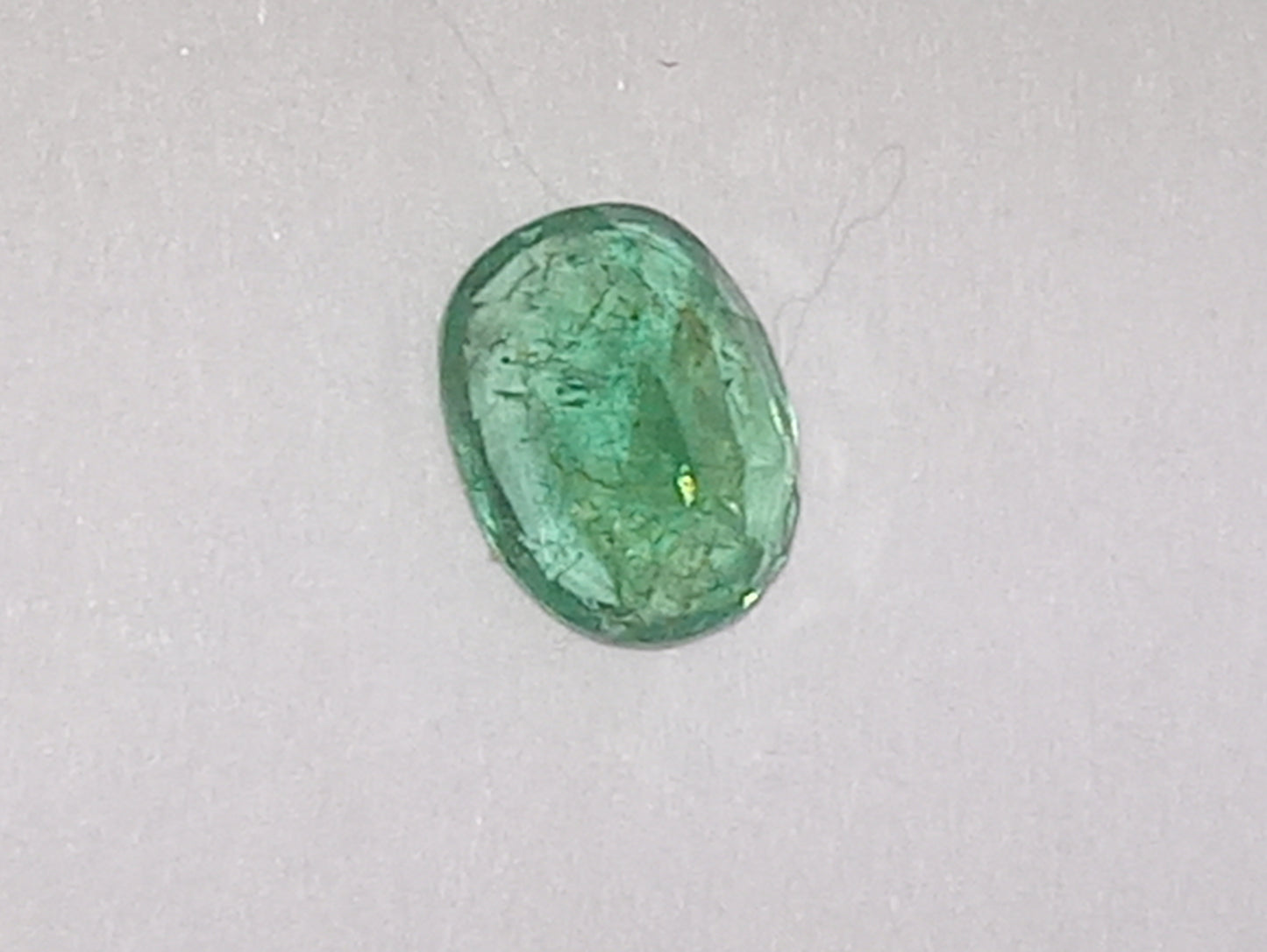 emerald gemstone African 5.8mmx4.5mm oval cut