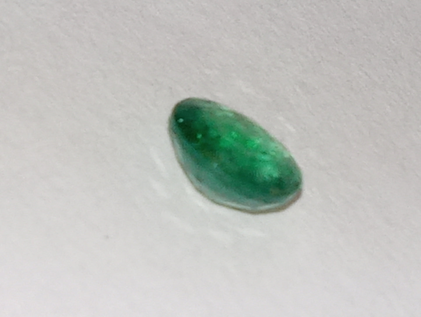 emerald gemstone African ,round cut, 4.6mm, .27ct