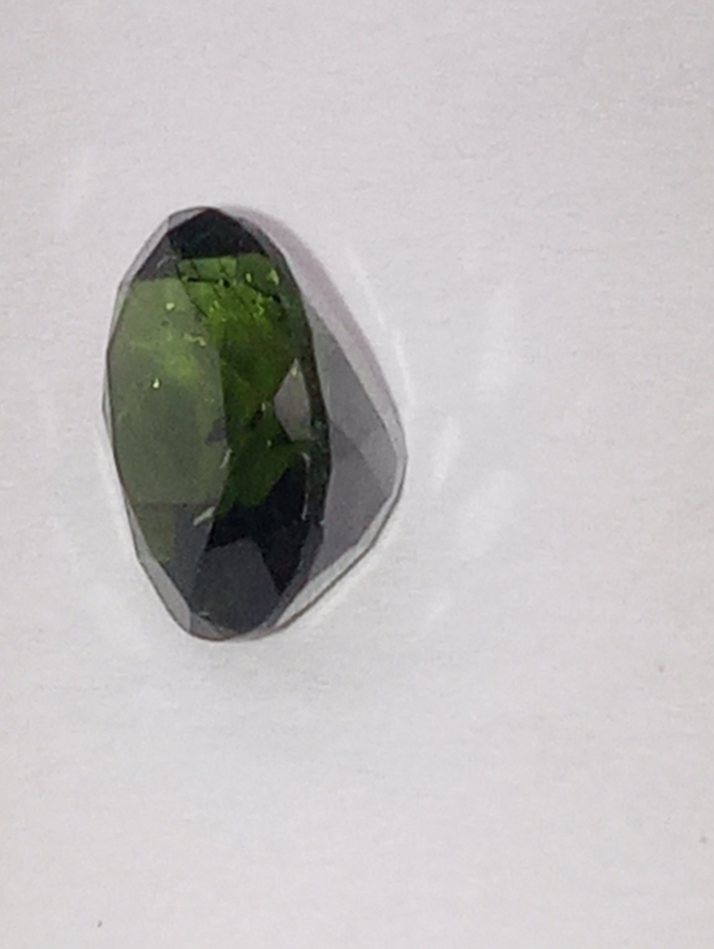 tourmaline gemstone green 8mmx6mm oval cut