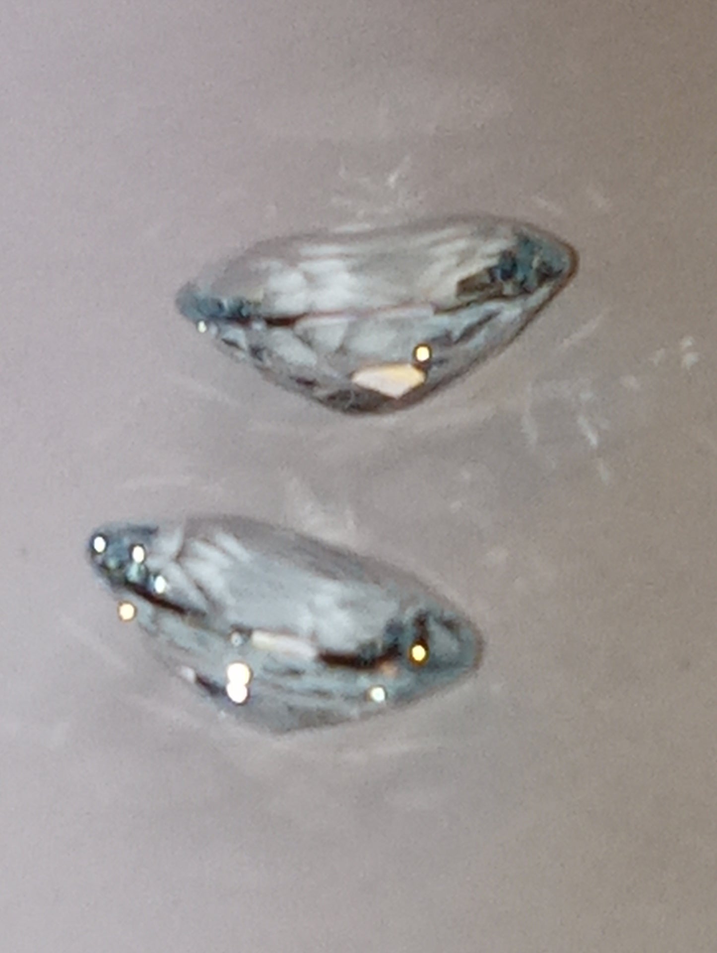 aquamarine gemstones light blue, 10mmx8mm oval cuts,4.00ctw