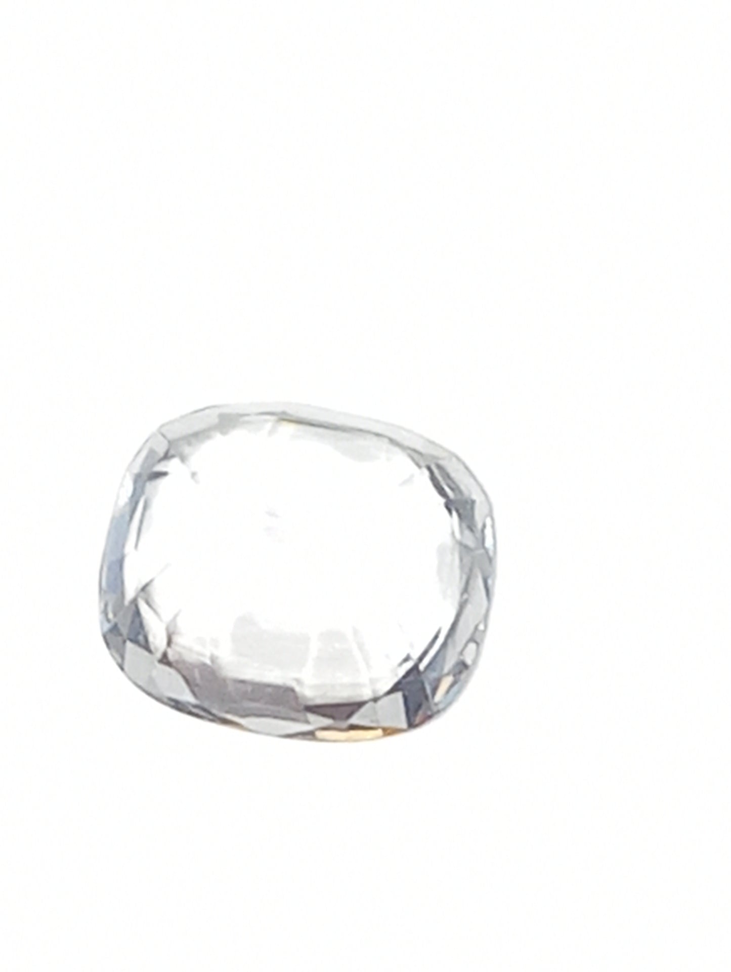 spinel gemstone Burmese, lavender, 5.5mmx 5mm cushion cut, .68ct