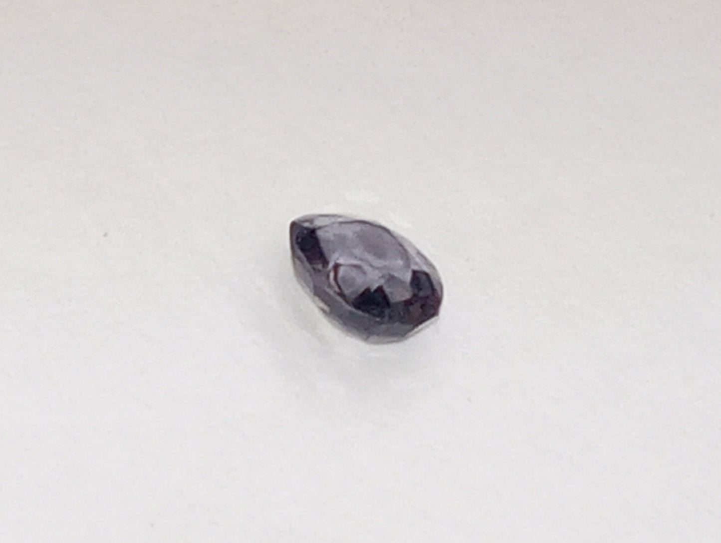spinel gemstone Burmese, violet blue, 6mmx5mm oval cut, .71ct