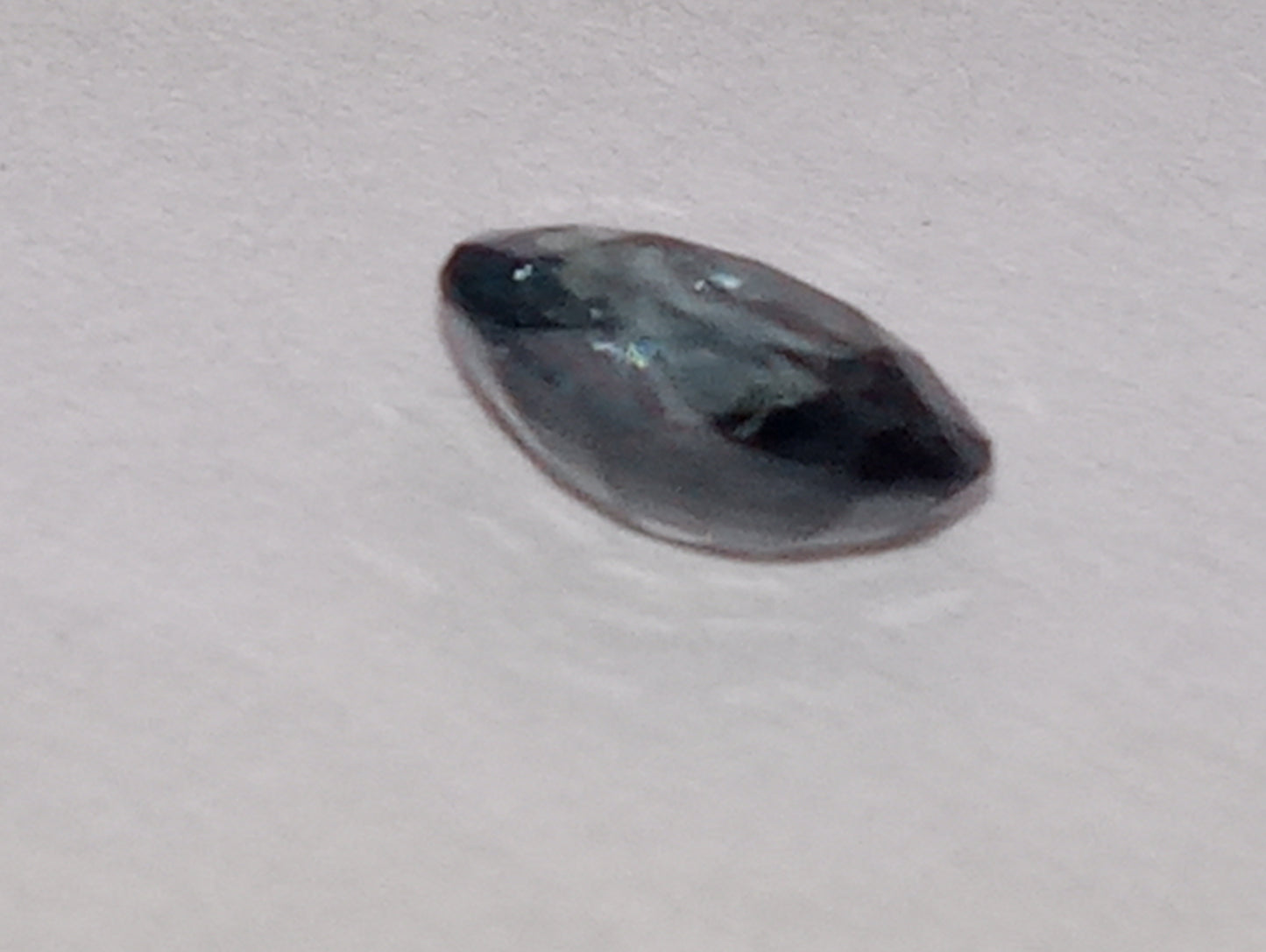 spinel gemstone Burmese, blue, 6mmx5.5mm oval cut, .63ct