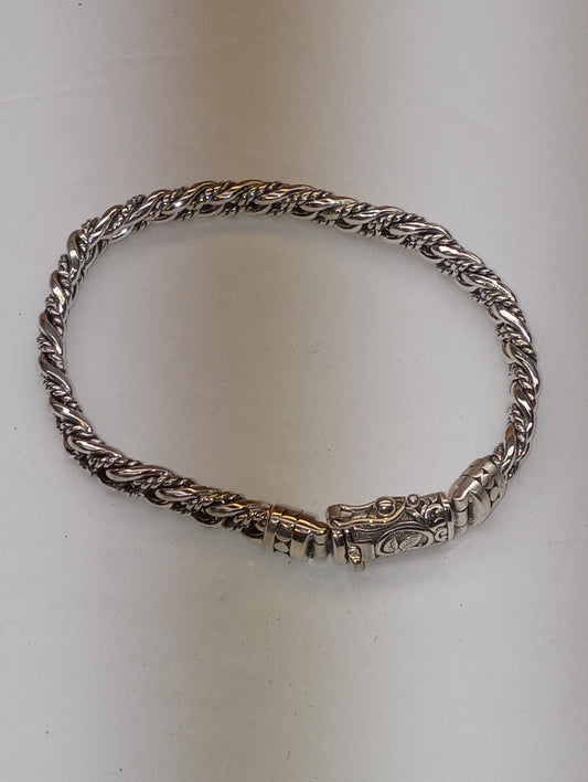 bracelet Bali Legacy, sterling silver chain 7.5inches 28.45g