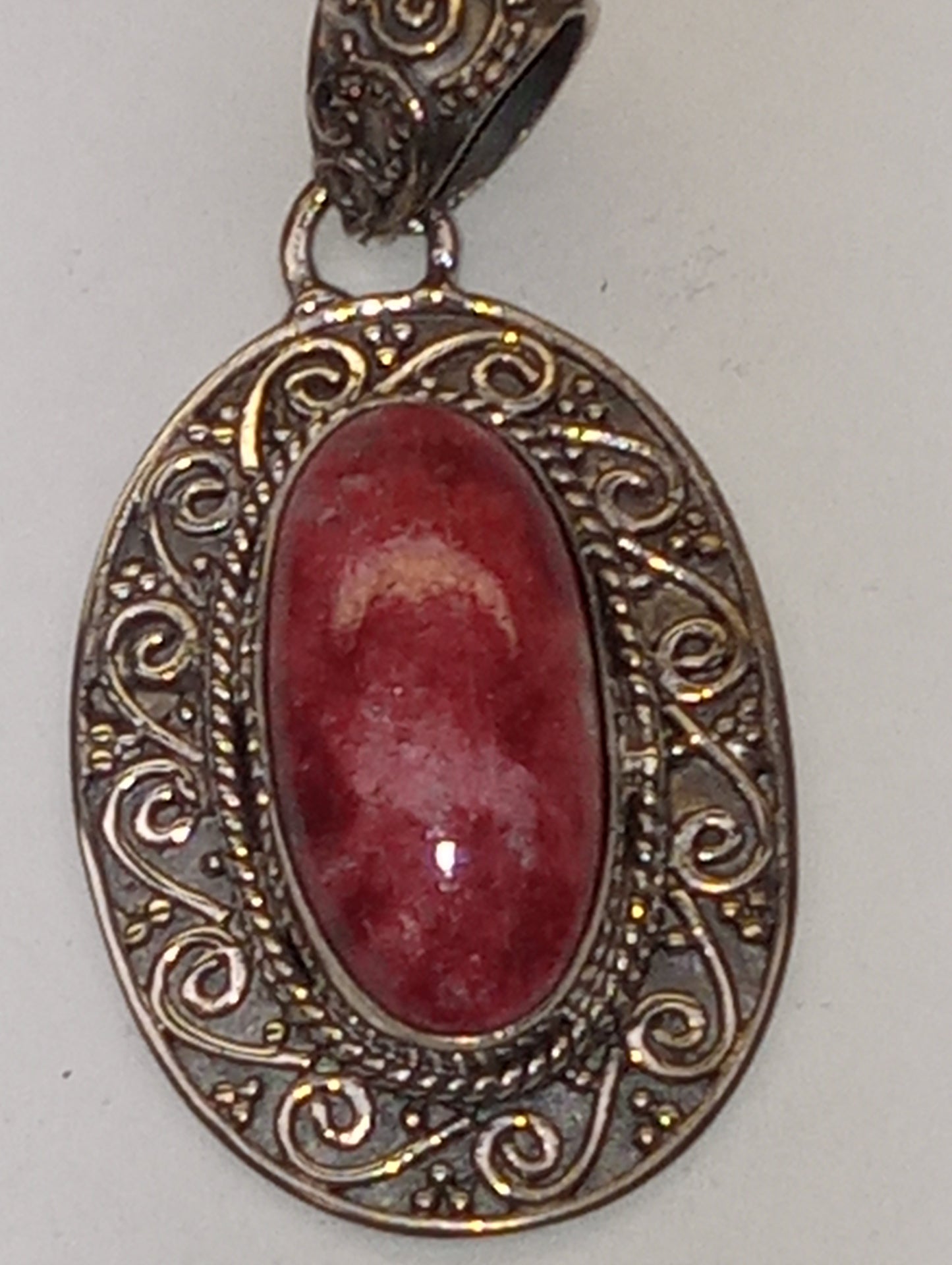 pendant thulite Bali Legacy, in sterling silver 12ctw