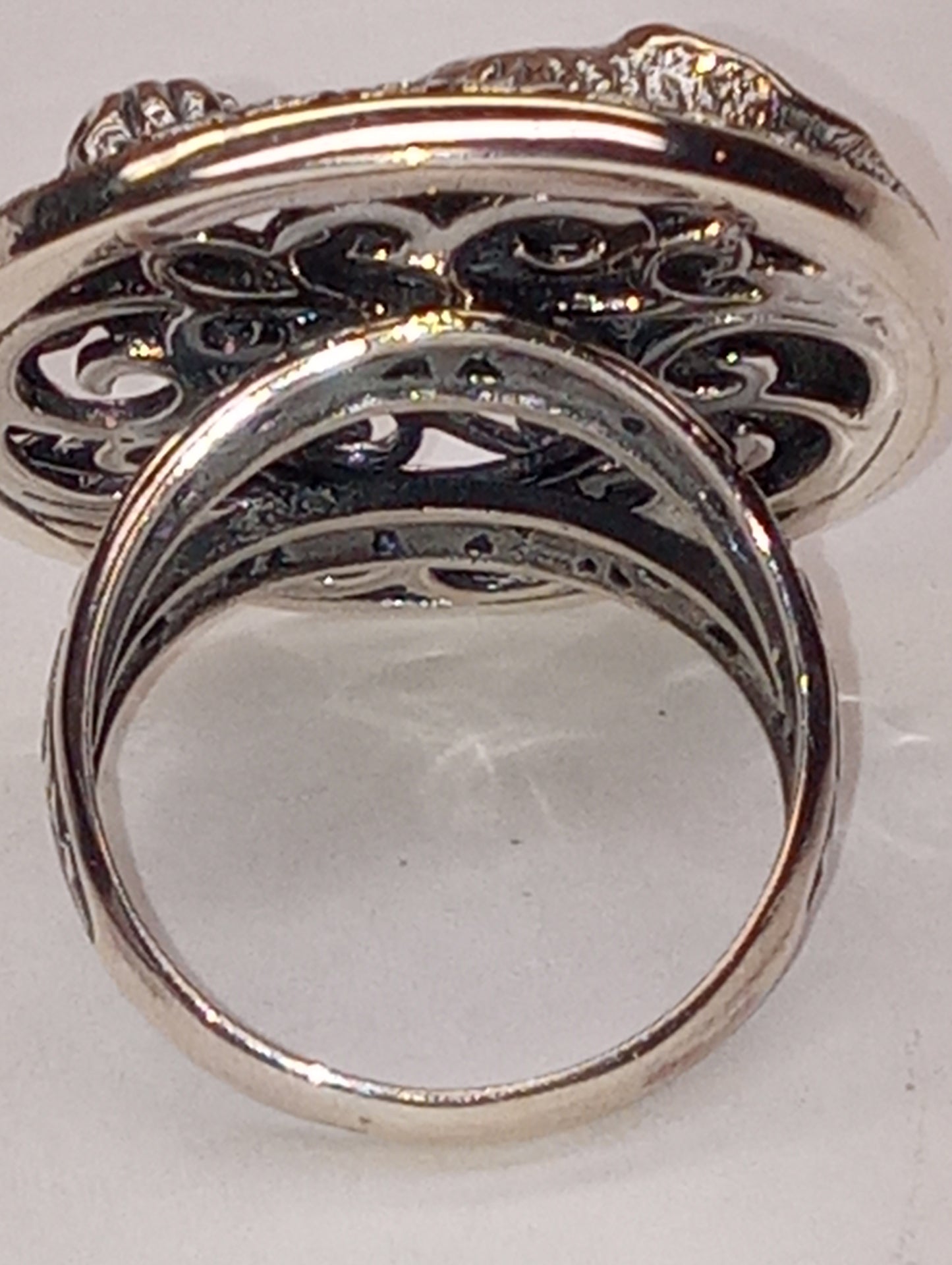 ring Bali Legacy, elephant in sterling silver, size 8, 13g