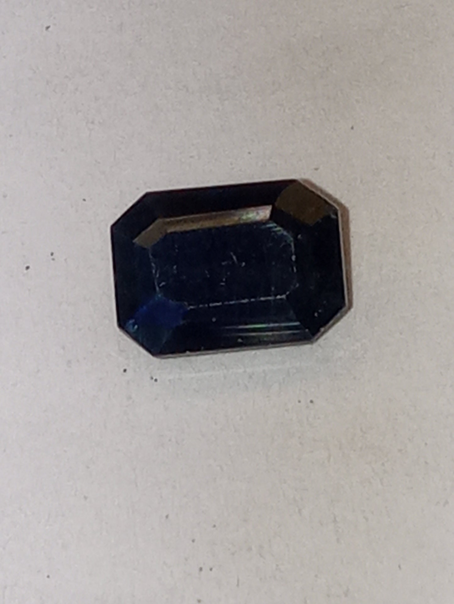 sapphire gemstone, Kanchantaberry, emerald cut 1.47ct