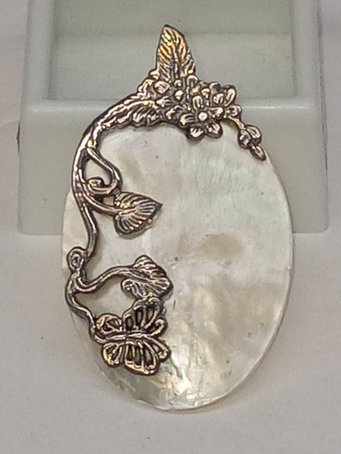 pendant Mother of Pearl in sterling silver