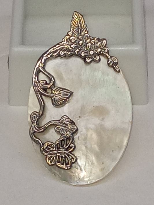 pendant Mother of Pearl in sterling silver
