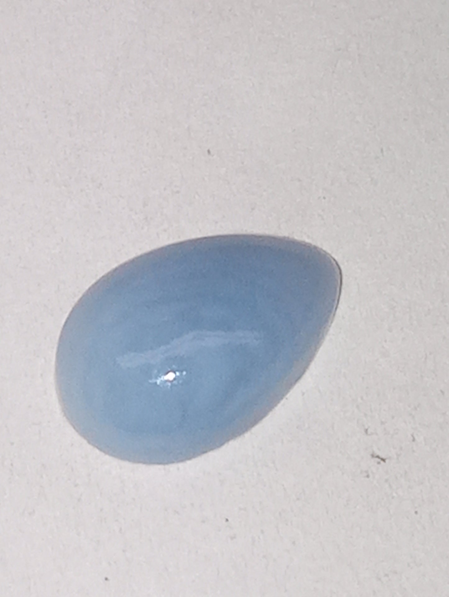 opal gemstone Oregon blue, pear shape, 9mmx6mm, .80ct