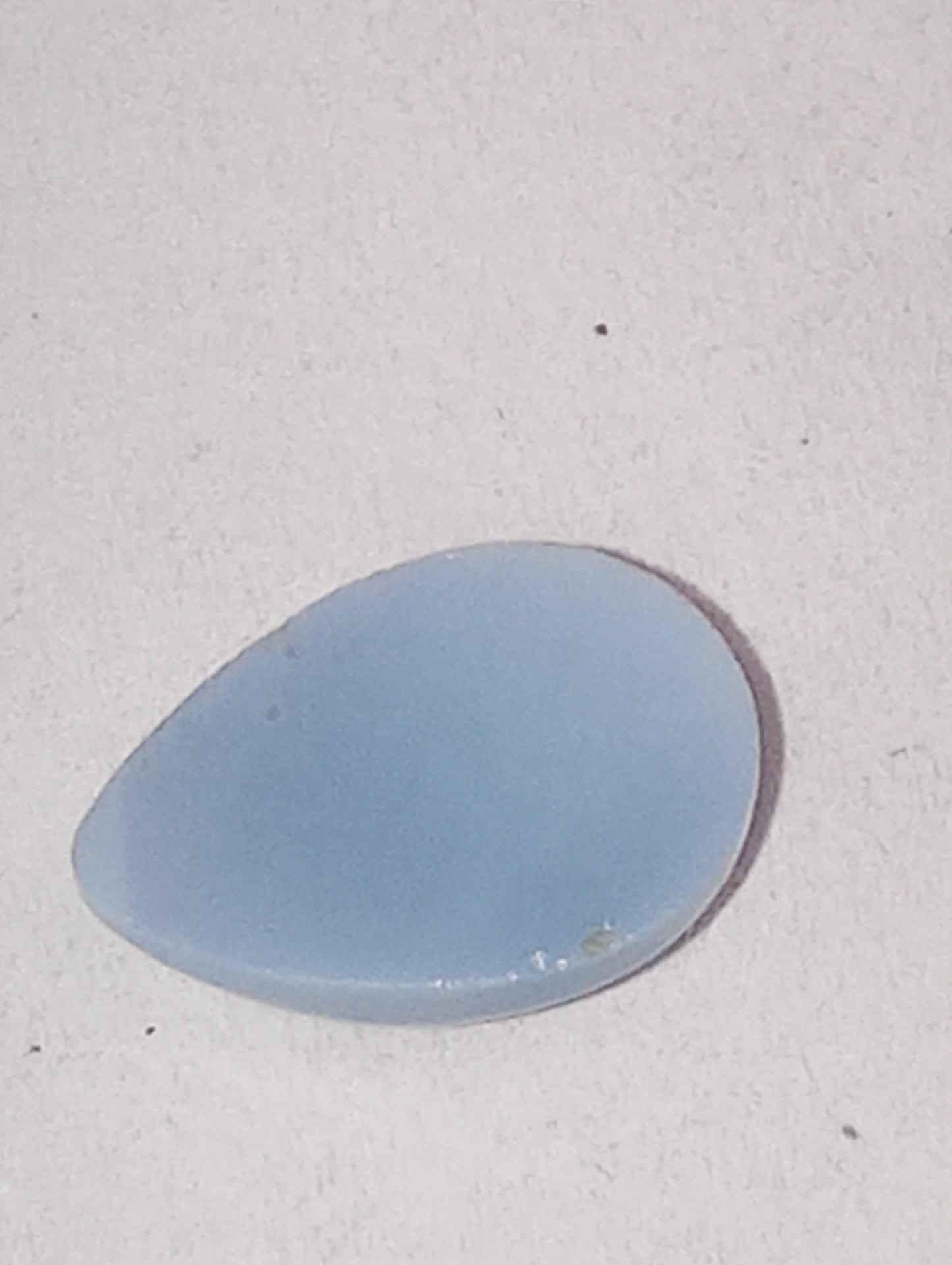 opal gemstone Oregon blue, pear shape, 9mmx6mm, .80ct