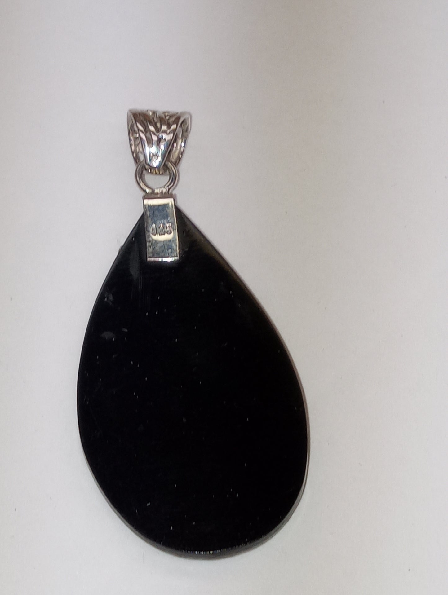 pendant abalone shell in  sterling silver