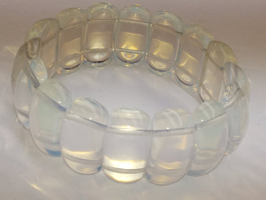 bracelet opalite section, stretch 320.5ctw
