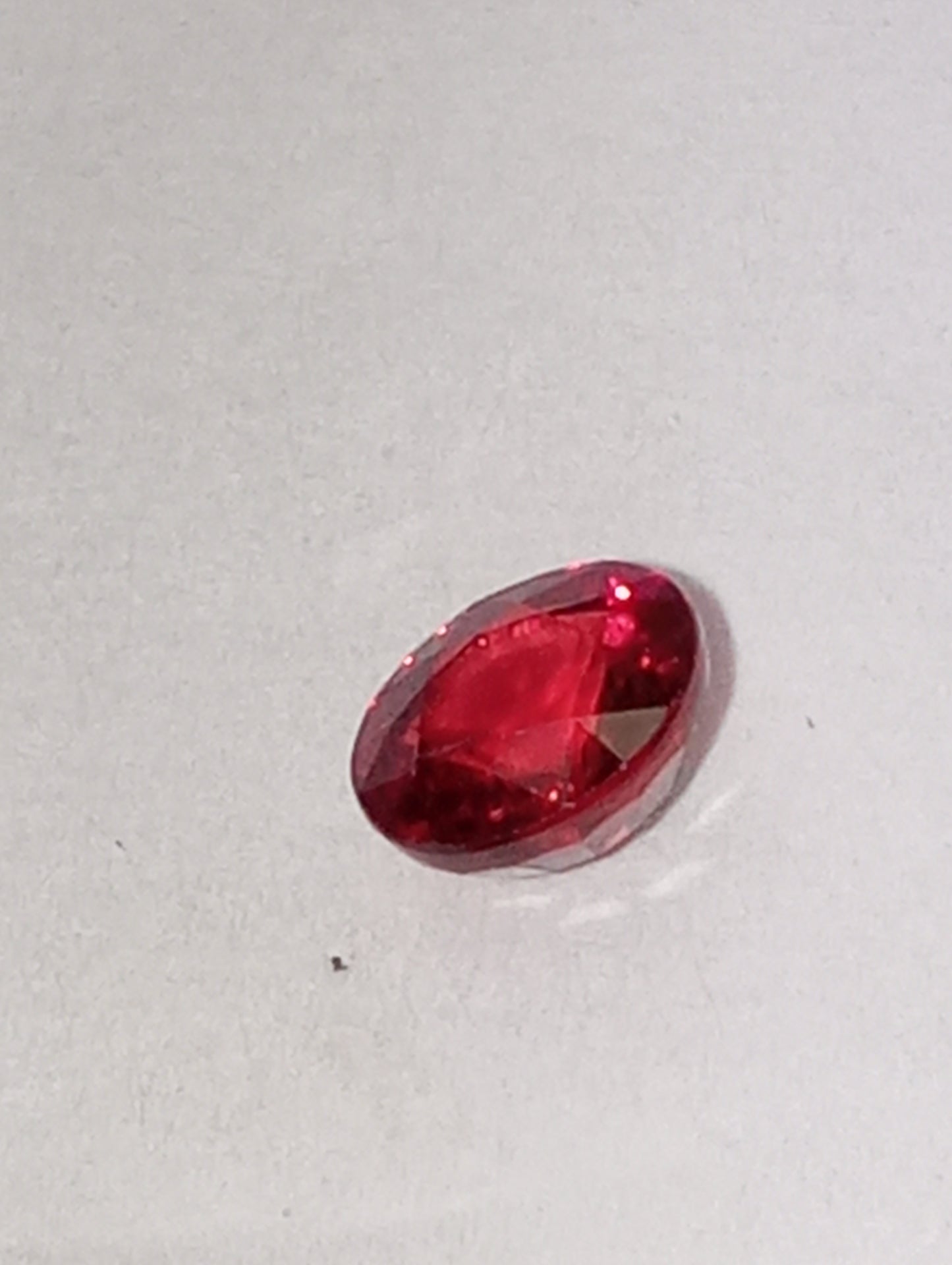 ruby gemstone Madagascar, AAAA, 4.5mm round cut, .4ct
