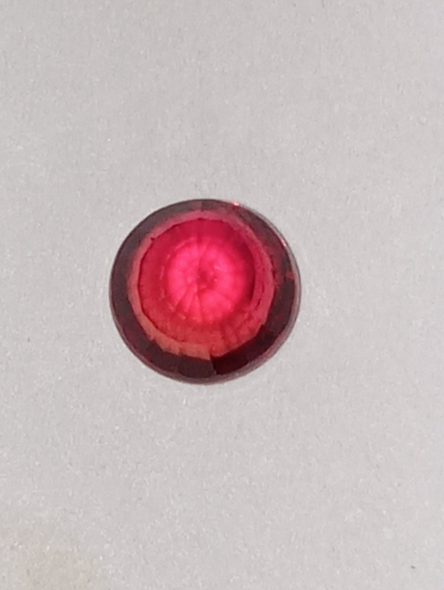ruby gemstone Madagascar, AAAA, 4.5mm round cut, .4ct