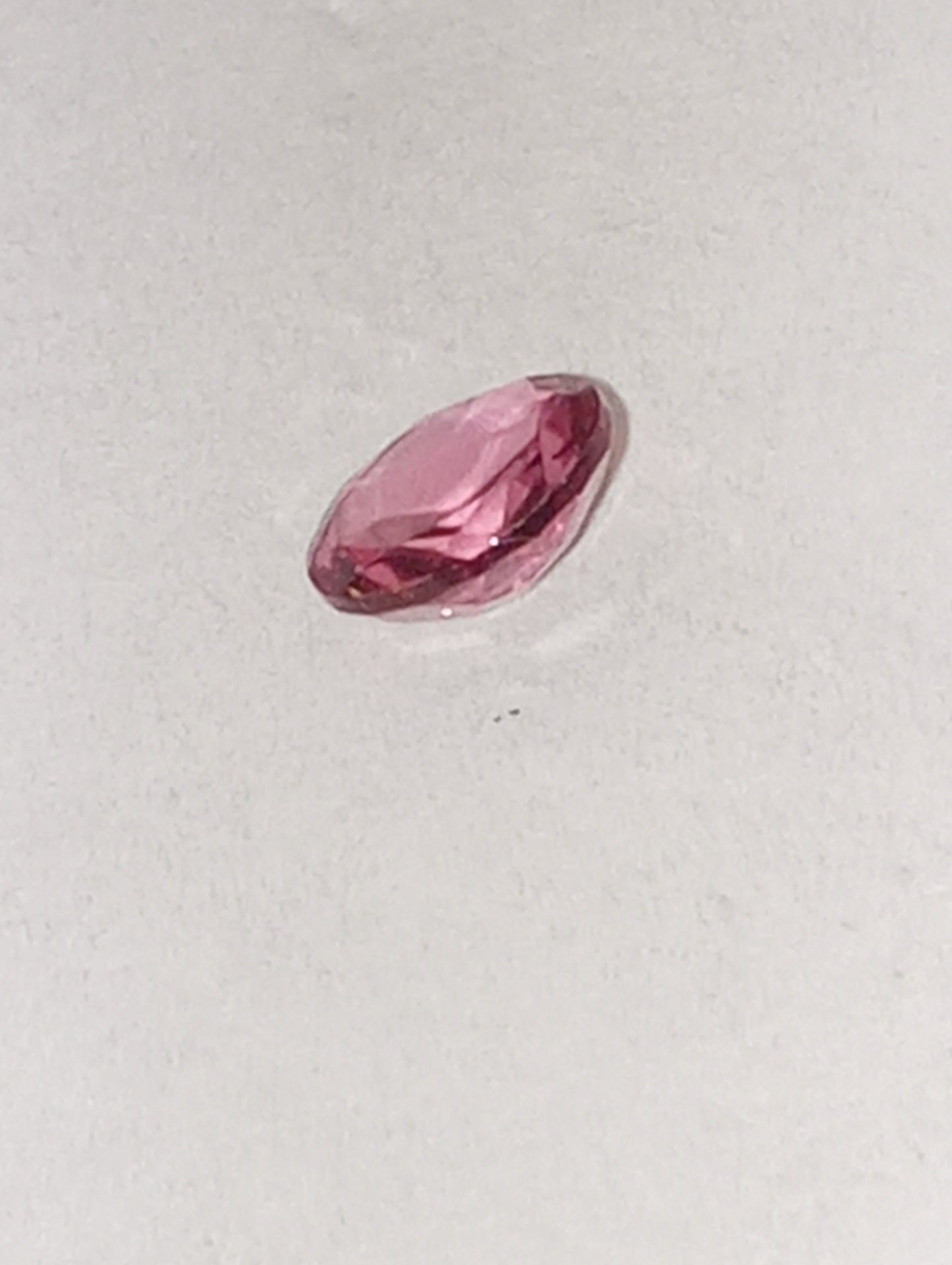 tourmaline gemstone pink, 5mm round cut, .40ct