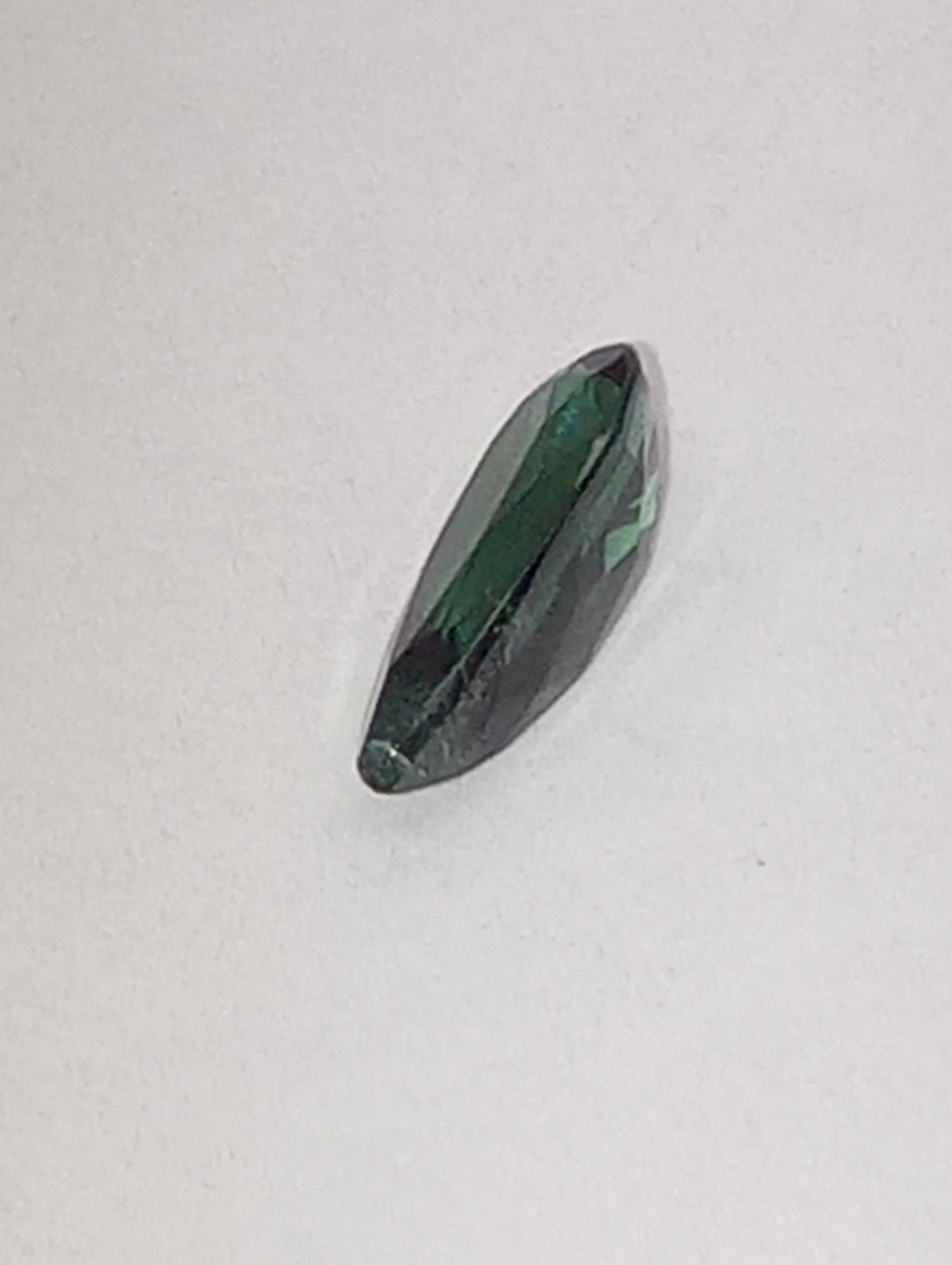 tourmaline gemstone blue green, 10mmx4.5mm tear drop shape, 1.05ct