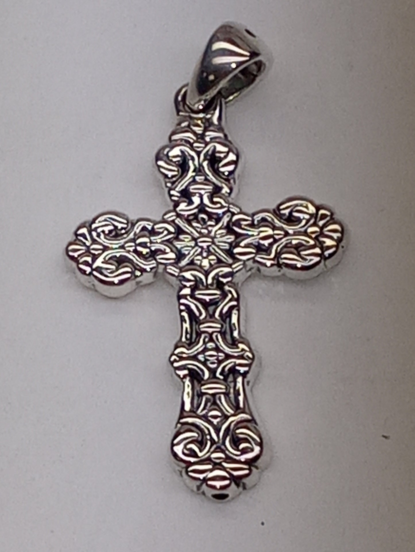 pendant sterling silver  cross, 3.20g