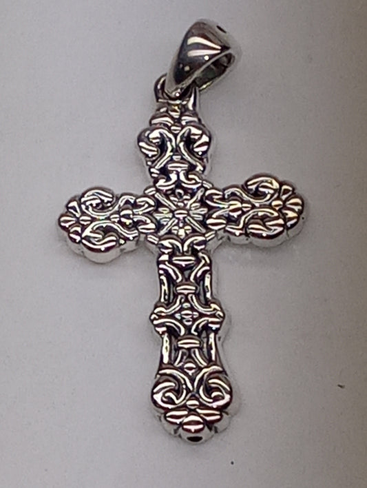pendant sterling silver  cross, 3.20g