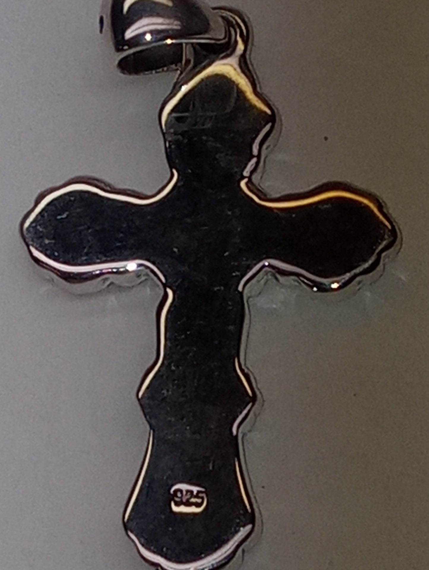 pendant sterling silver  cross, 3.20g