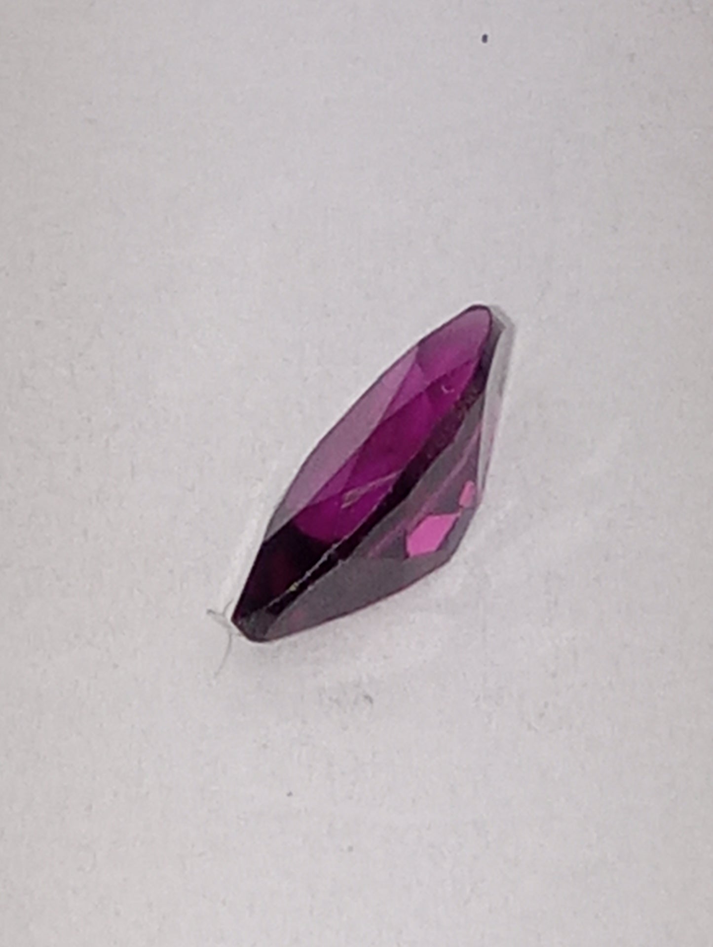 garnet gemstone, purple, 8mmx4mm marquise cut, .60ct