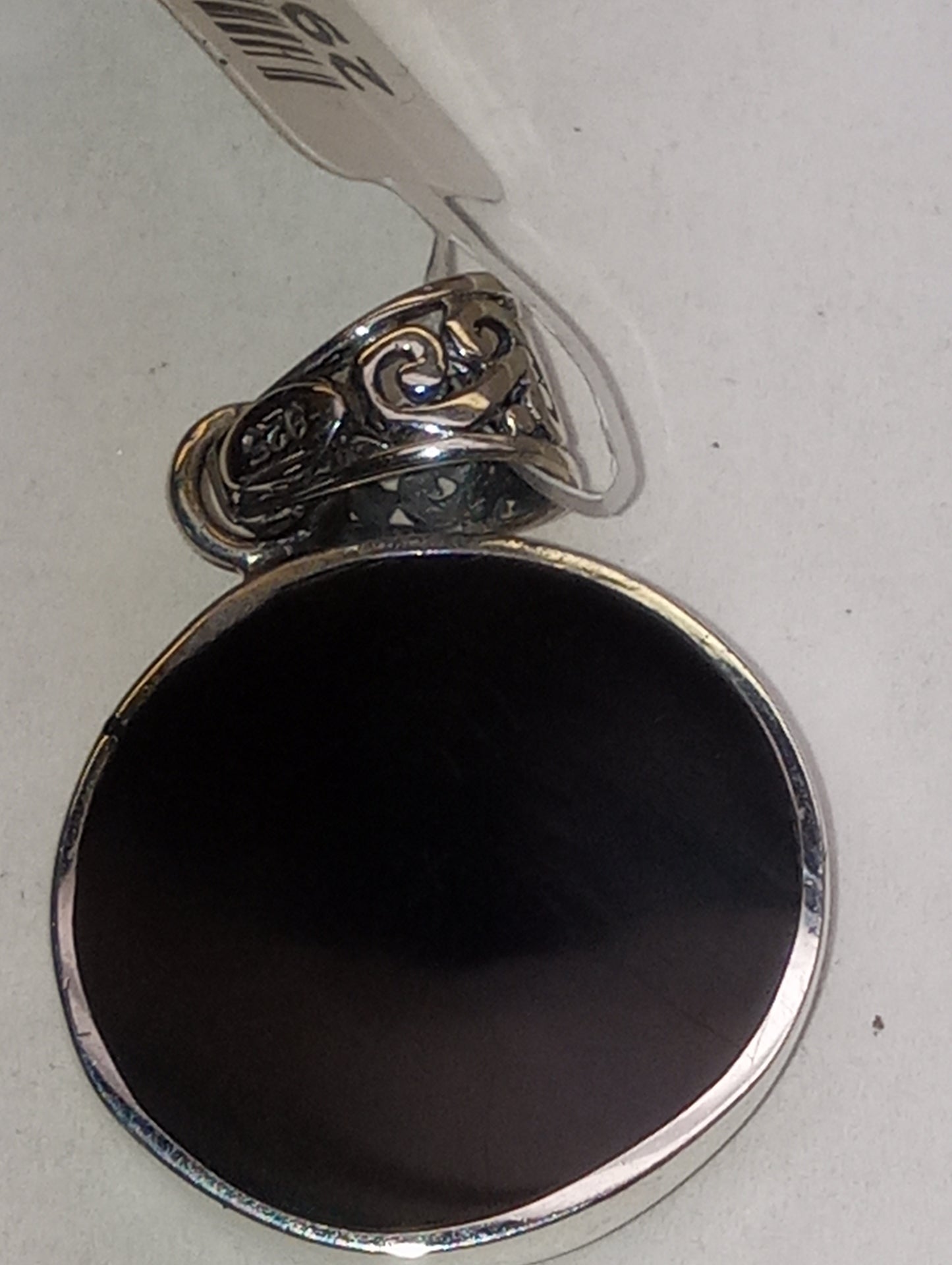 Pendant Bali Legacy "live", abalone shell in sterling silver, 2.79g, no chain
