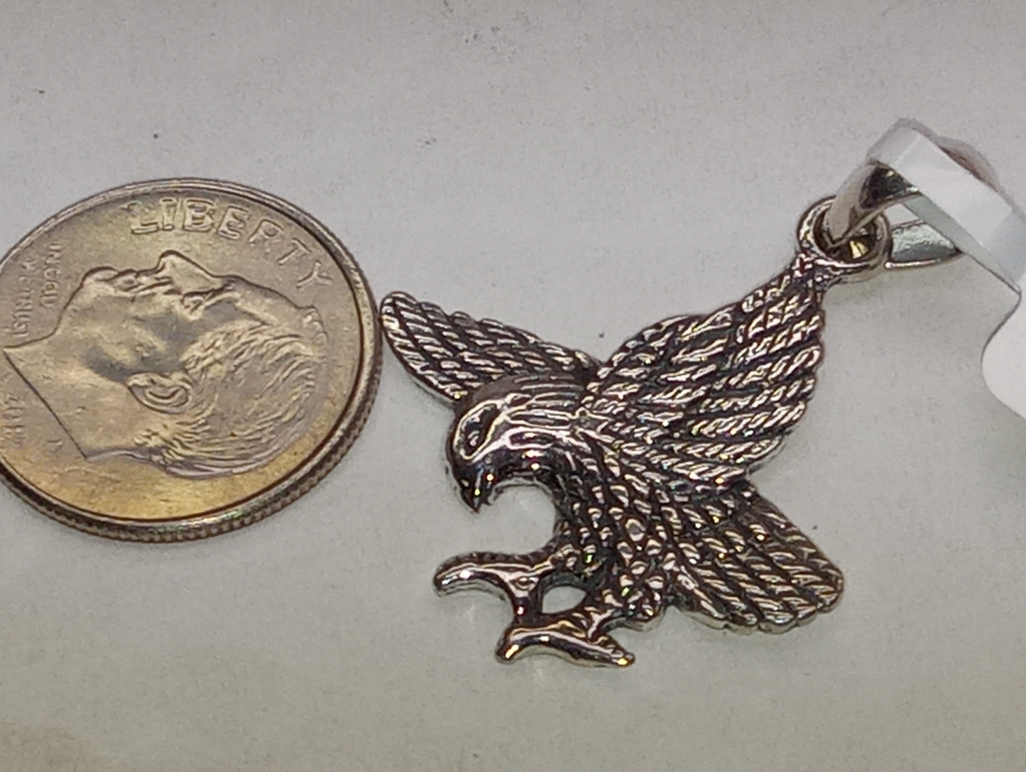 pendant Bali Legacy sterling silver eagle, 2.7g no chain