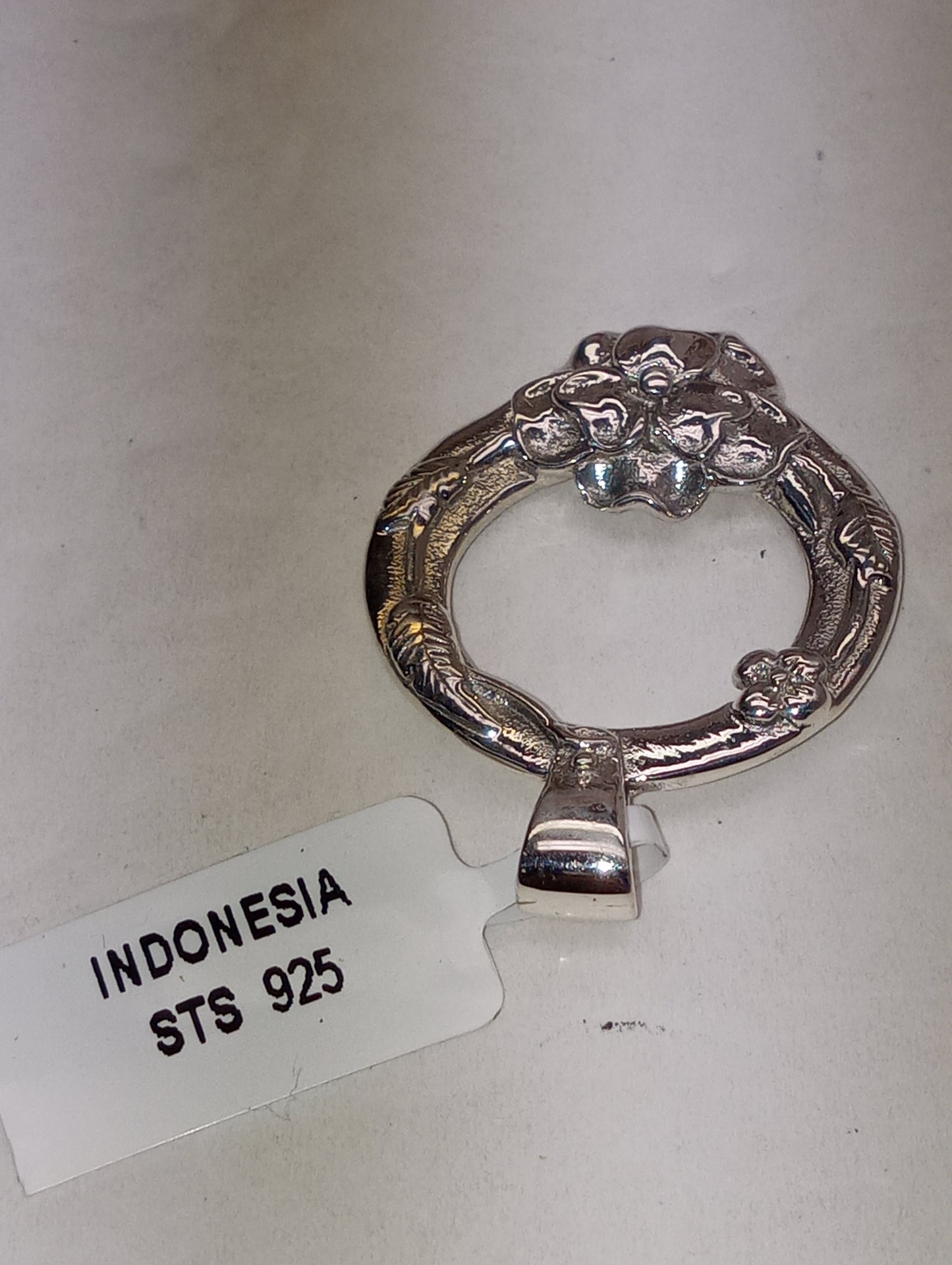 pendant Bali Legacy, wreath in sterling silver, 3.5g, no chain