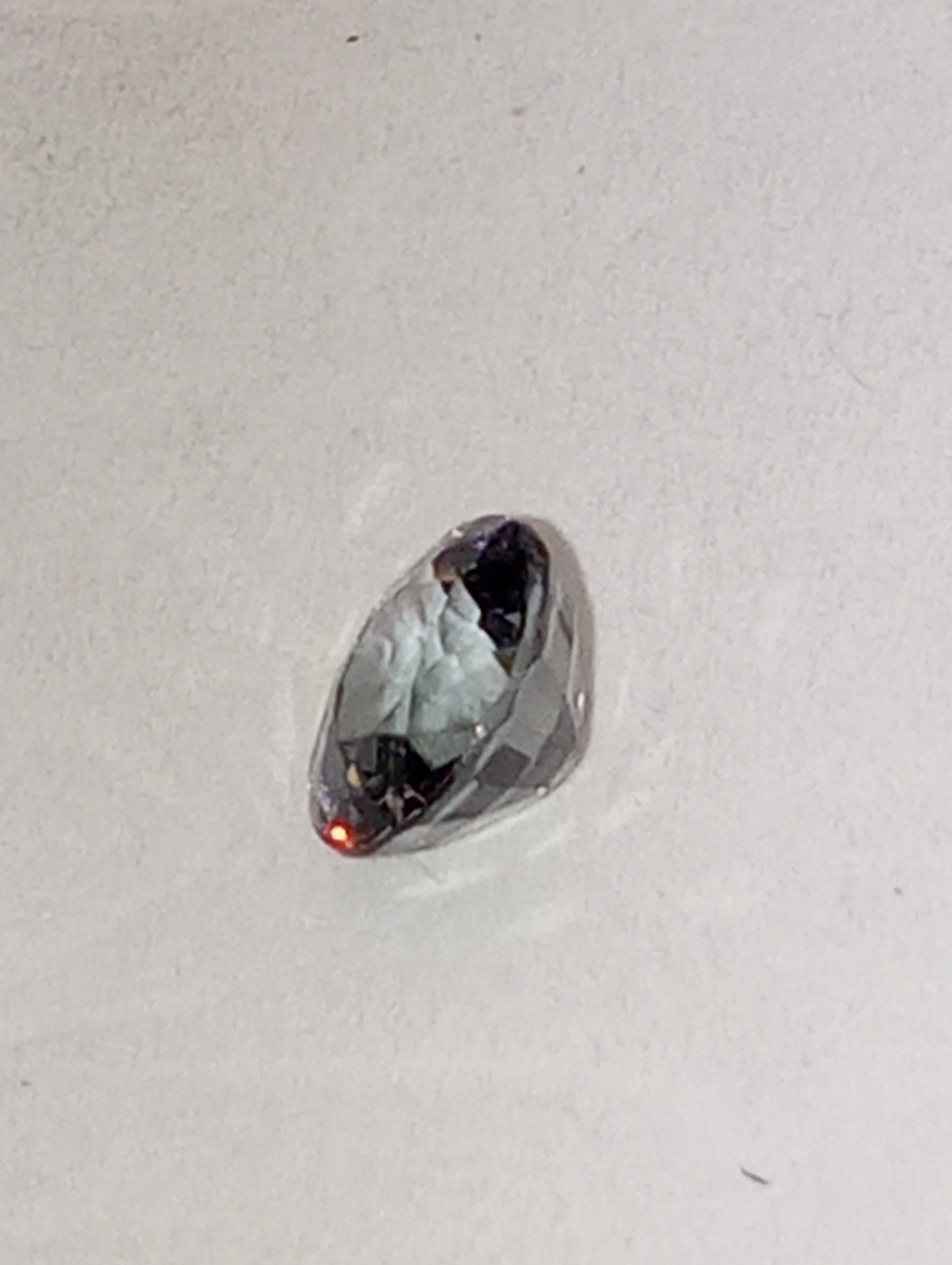 spinel gemstone Burma, blue, 6.5mmx5mm oval cut, .82ct