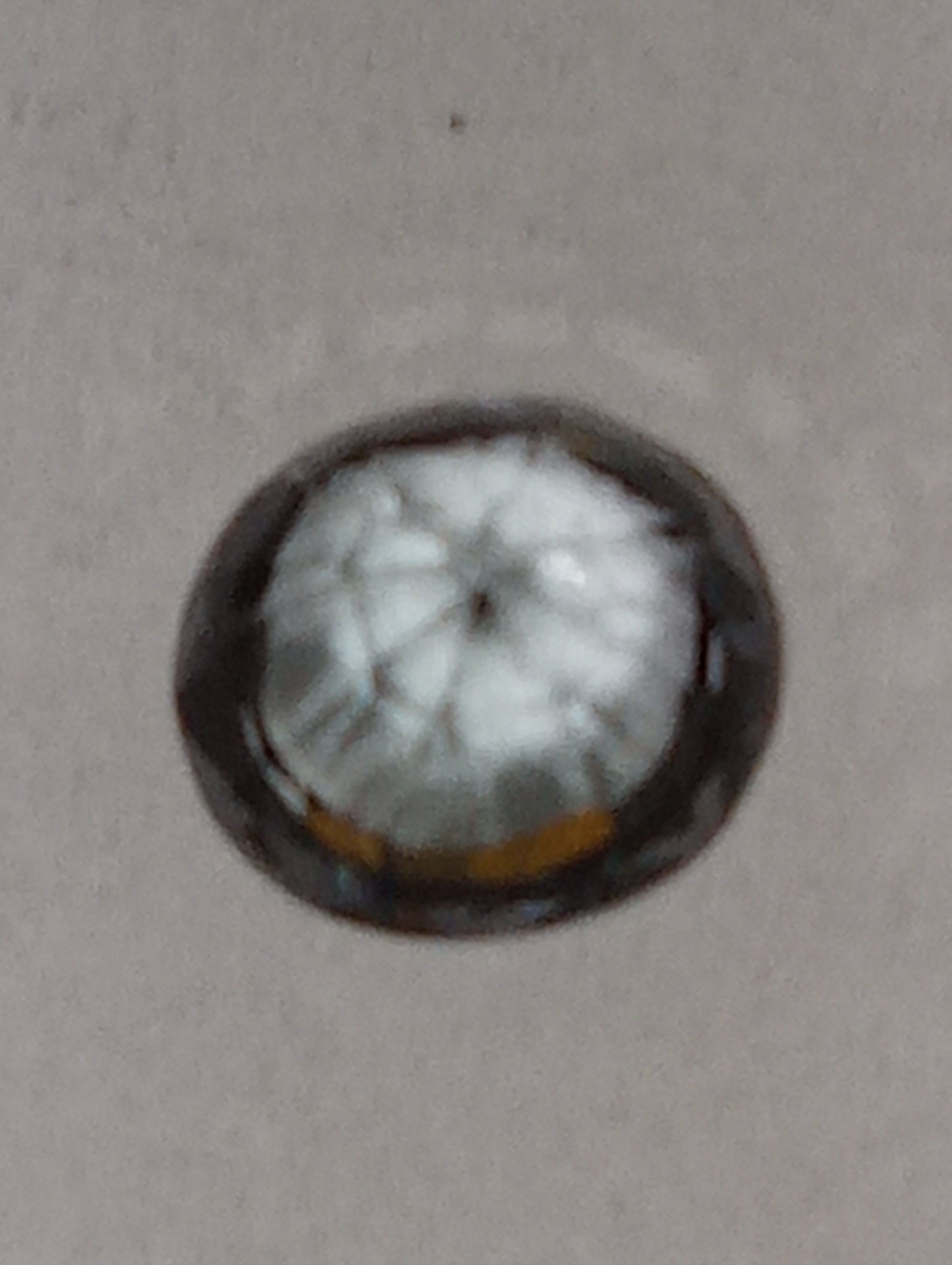 spinel gemstone Burma, blue, 6.5mmx5mm oval cut, .82ct