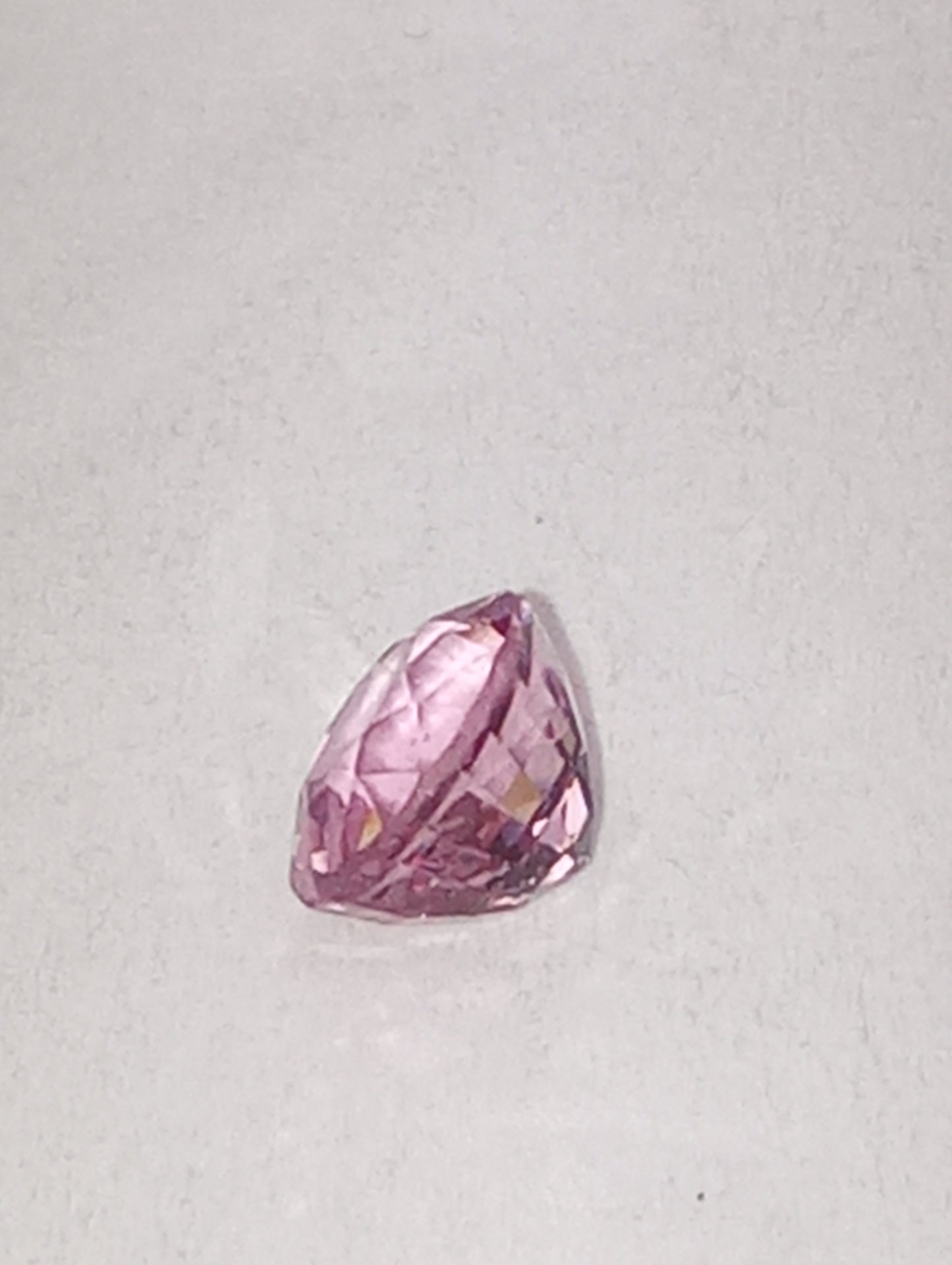 spinel gemstone Burma, pink, 5.5mmx5mm oval cut, .83ct