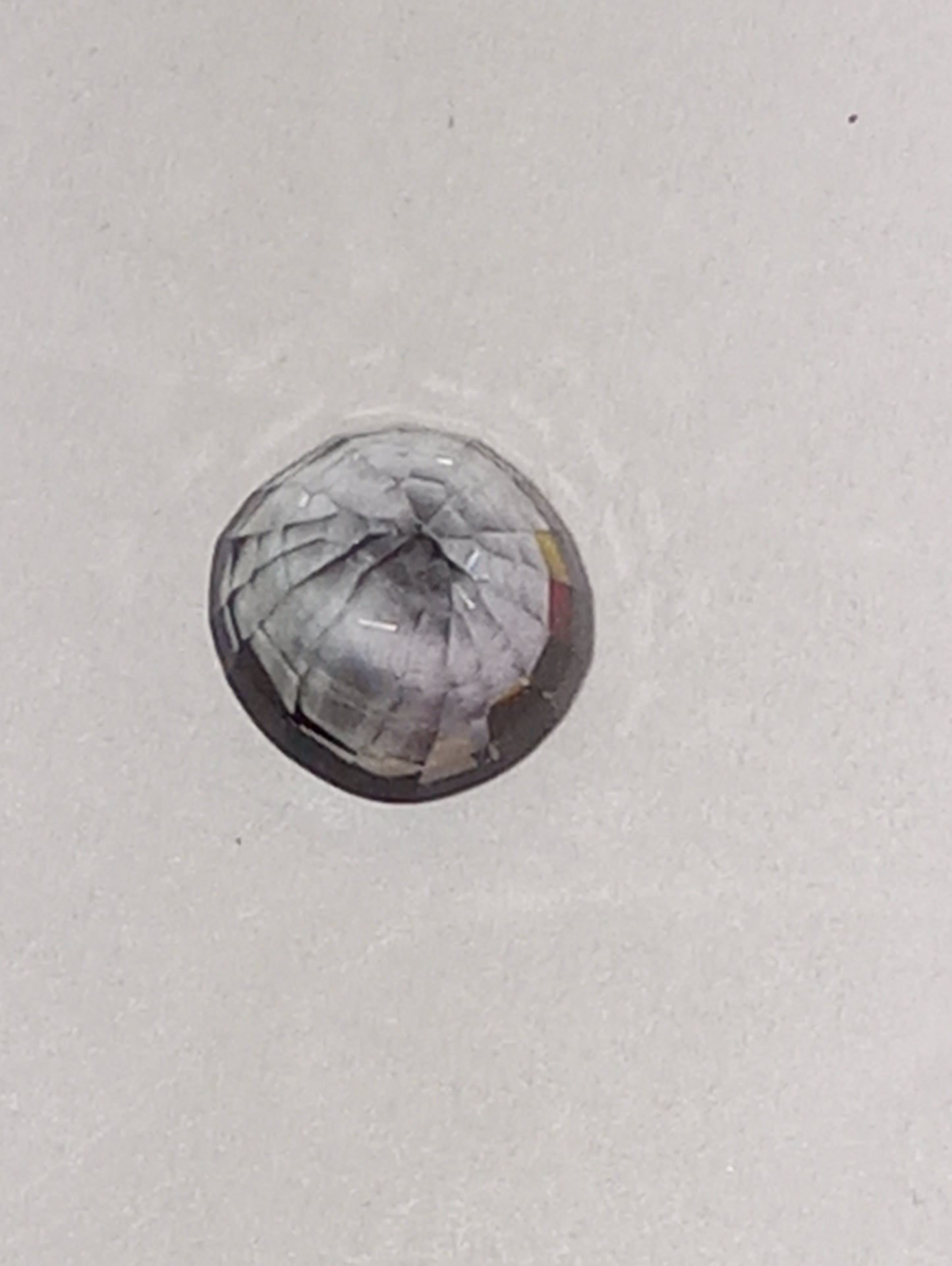 spinel gemstone Burmese, bluish platinum, oval deep cut, 1.41ct,